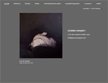 Tablet Screenshot of gerard-gasquet.com